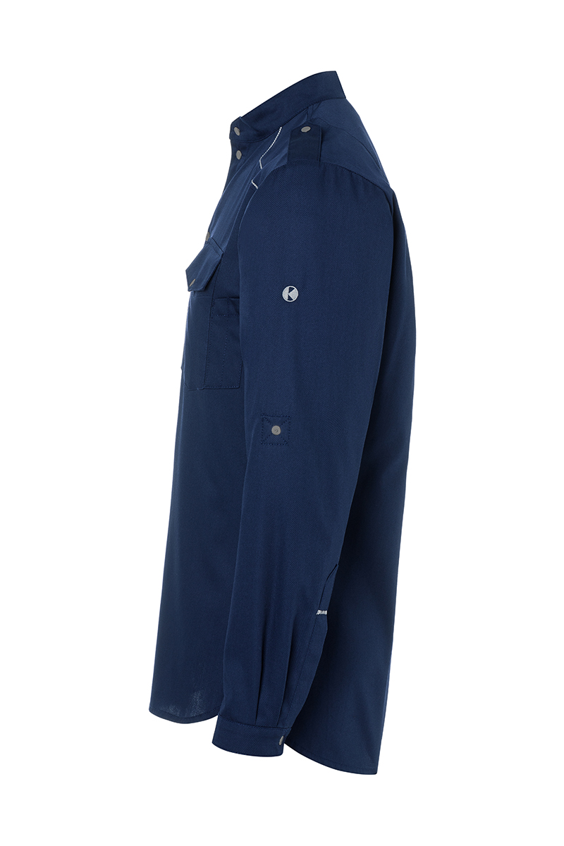 Chemise de cuisine New-Identity - Marine - 50