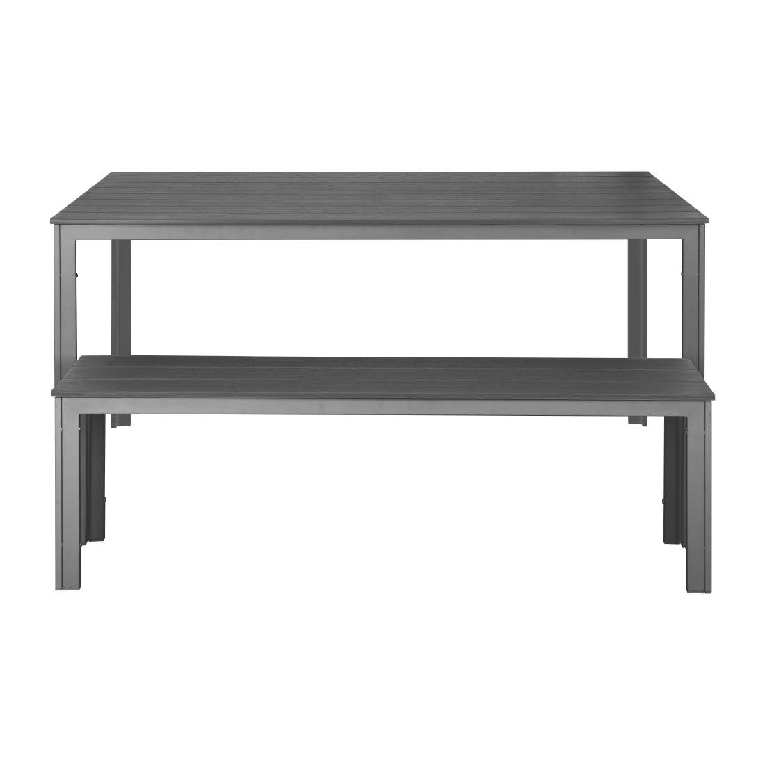 Bolero Valletta Grijs Gelat Oosterse Tafel 1560mm