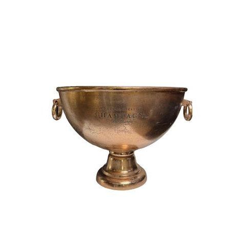 Sektschale Vintage Kupfer