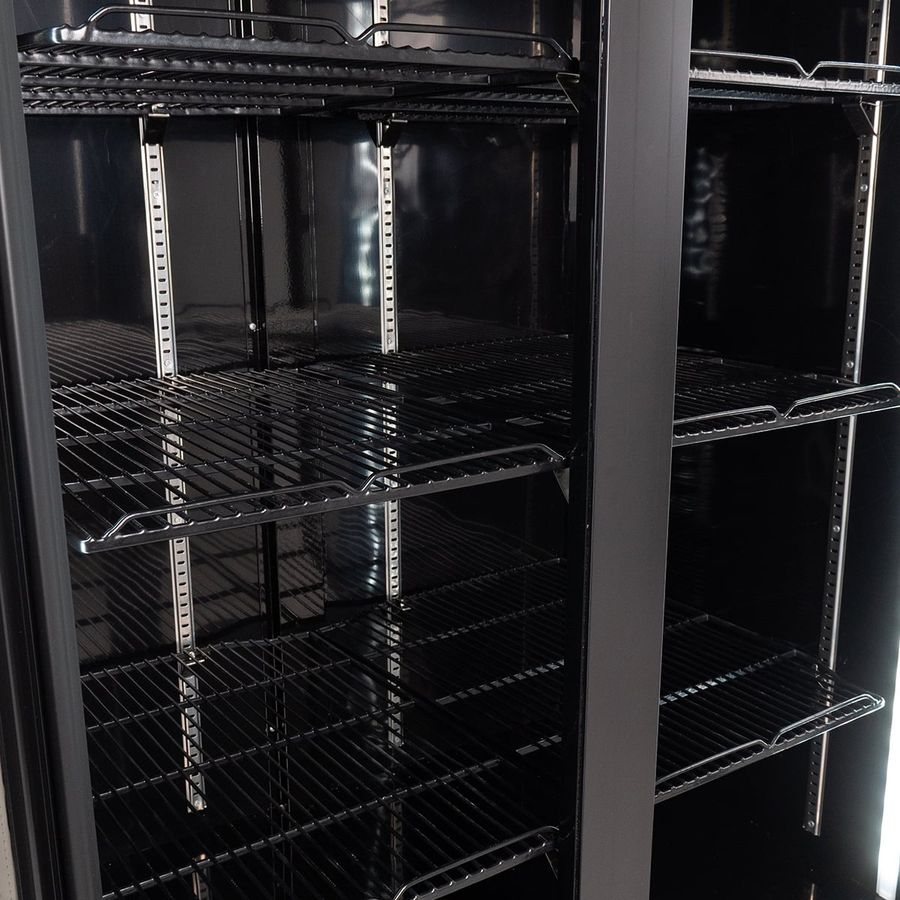 Drankenkoelkast ECO 630 met lichtbak en klapdeuren | 509 Liter | +2 tot +8 °C | Afsluitbaar