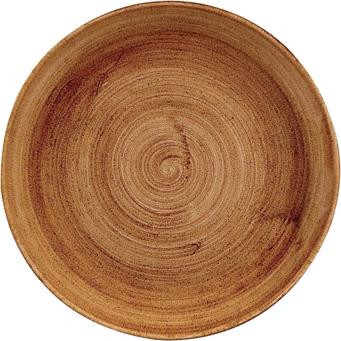 Churchill Stonecast Patina Coupe-Teller, Vintage-Kupfer, 288 mm, (12 Stück)