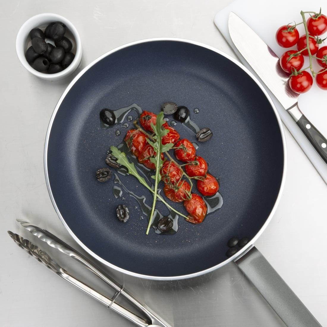 Vogue Aluminium Antihaft-Teflon-Bratpfanne 30cm