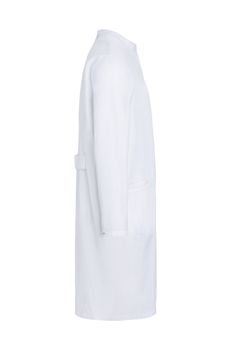 Blouse médicale et de laboratoire Modern-Shape pour homme avec col montant - Blanc - 44