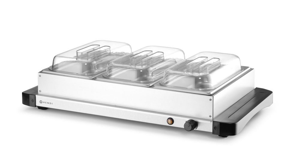 Chauffe-plats électrique - 220-240V/400W - 657x381x(H)161mm