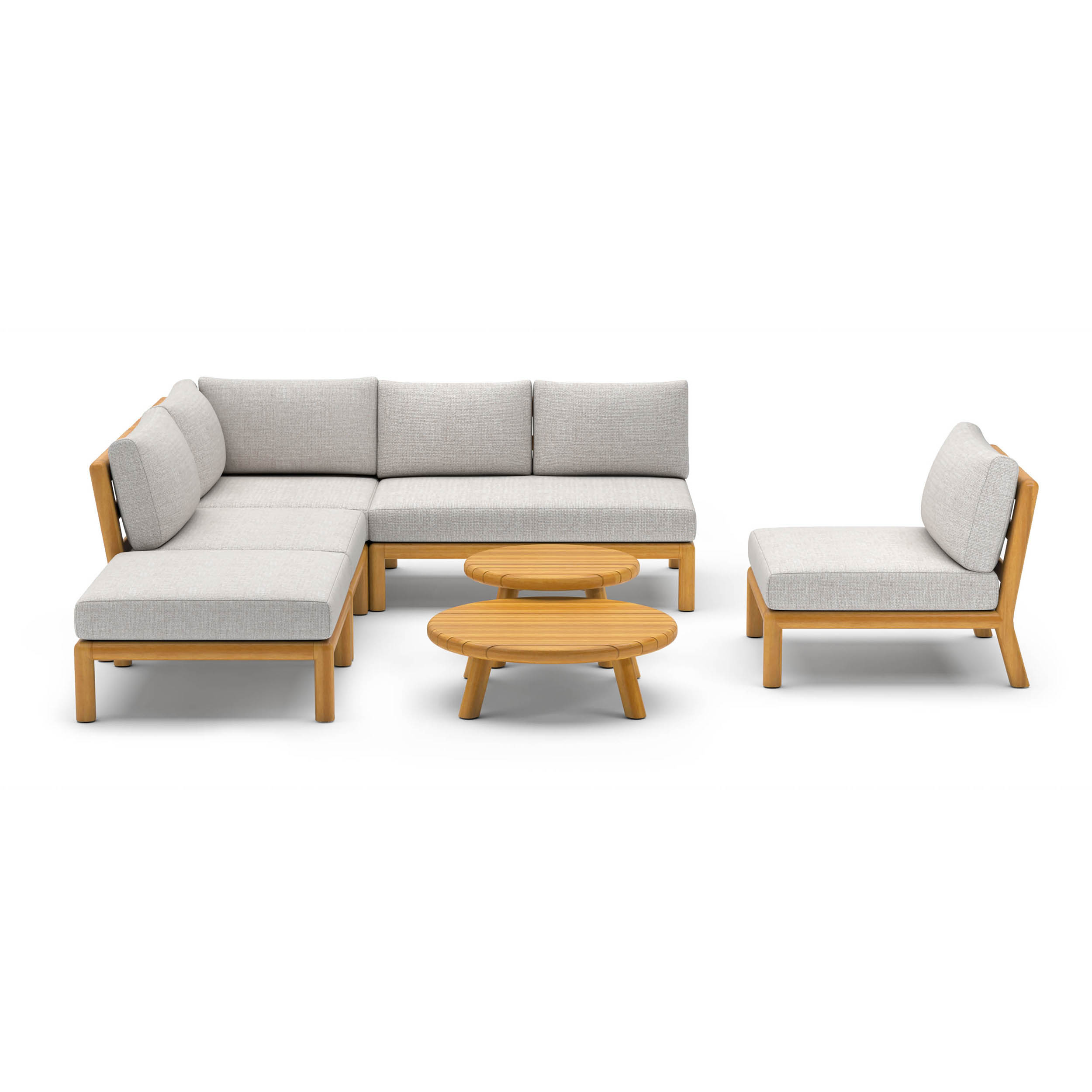 Matera  Loungeset met 2 bijzettafeltjes