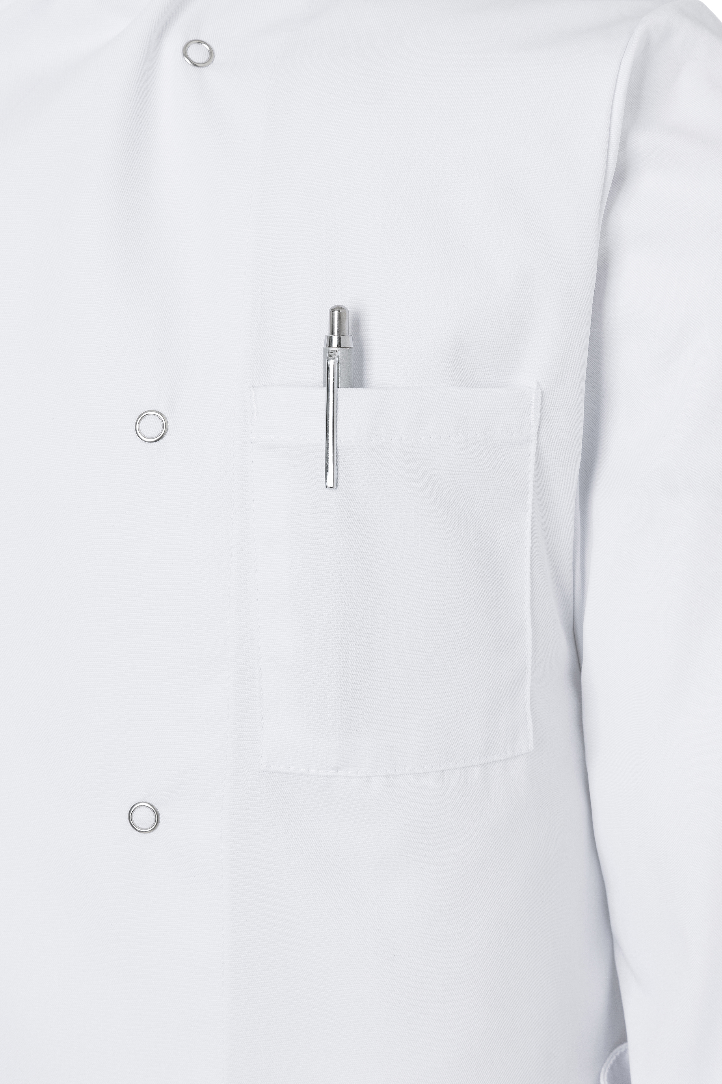 Veste de cuisine Basic - Blanc - 65% polyester / 35% coton - M