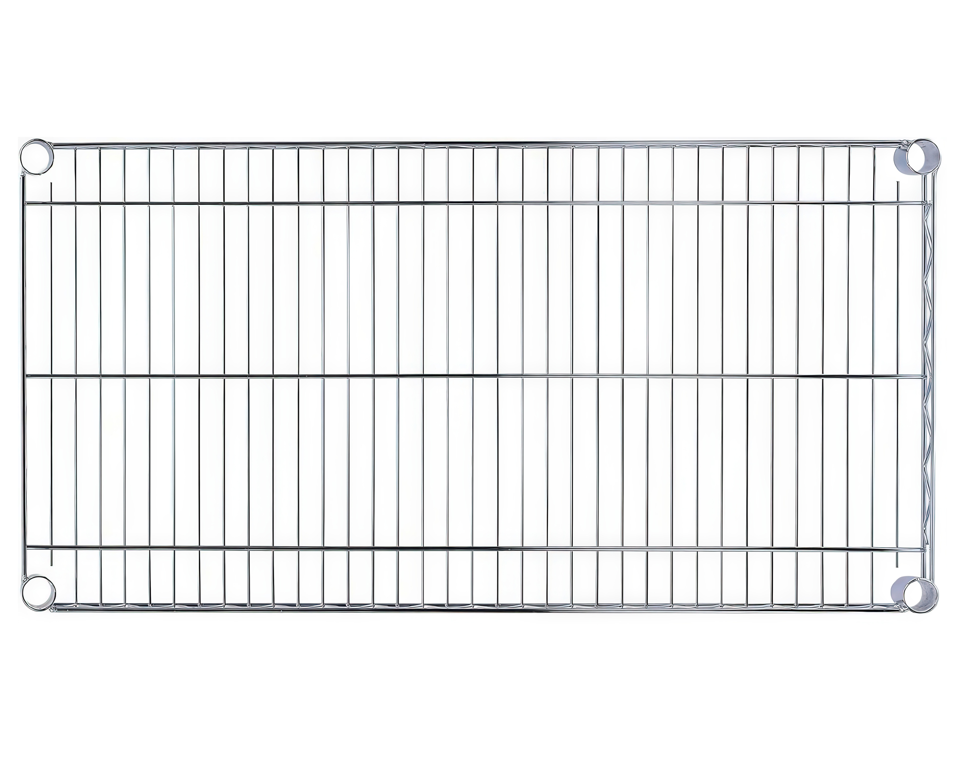 Stellingkast - 5 Schappen - Chroom - 910x455x(h)1810mm