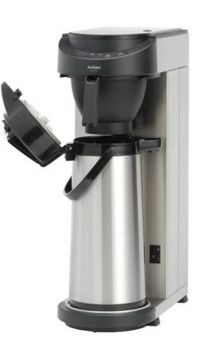 Kaffeemaschine Edelstahl Animo | Festwasseranschluss | 10572 | MT200 |Exkl. Isolierkanne 2,1 Liter | 2100W