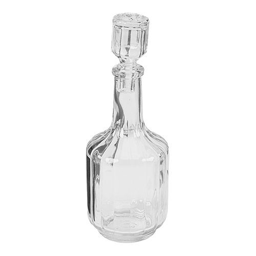 Öl-/Essigflasche mit Stöpsel | Glas