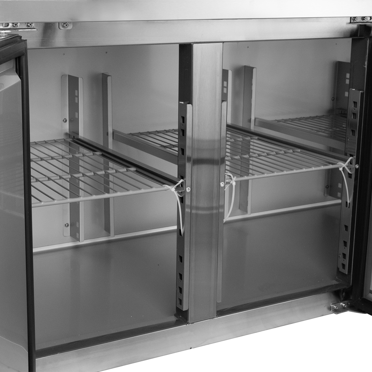 Tiefkühltisch ECO 4/0 mit Aufkantung - GN 1/1