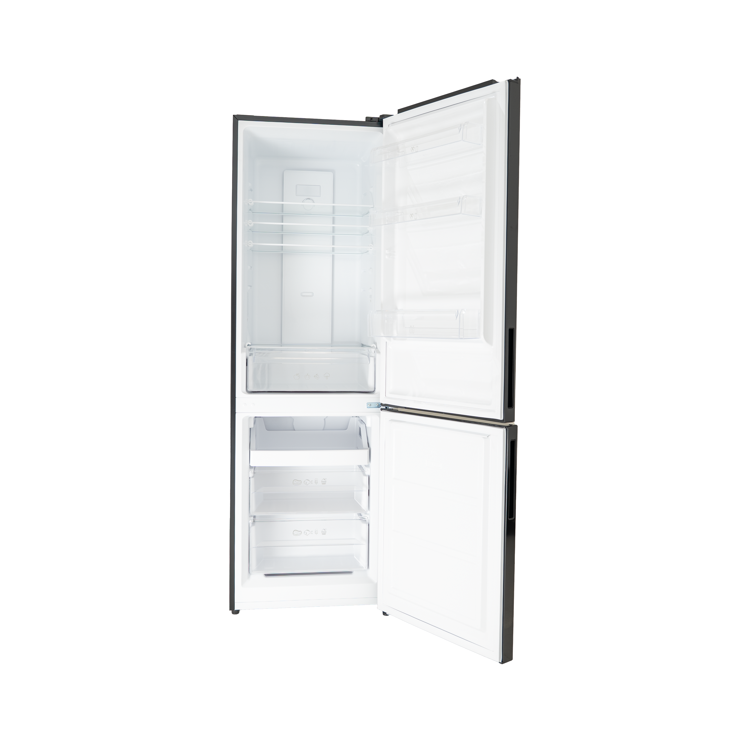 Koel-Vriescombinatie - Zwart - 210+83L - Exquisit