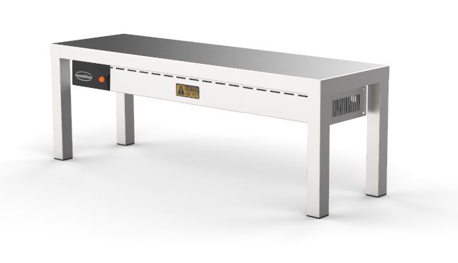 Étagère Chauffante En Céramique 1 Niveaux 1000 3 Heaters Of 250W