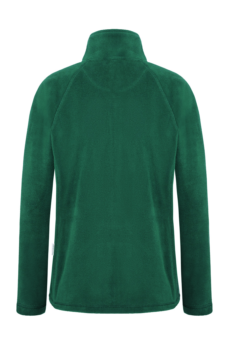 Dames Fleece Werkjas/Warmer, Gemaakt Van Duurzaam Materiaal - Bosgroen - 2XL