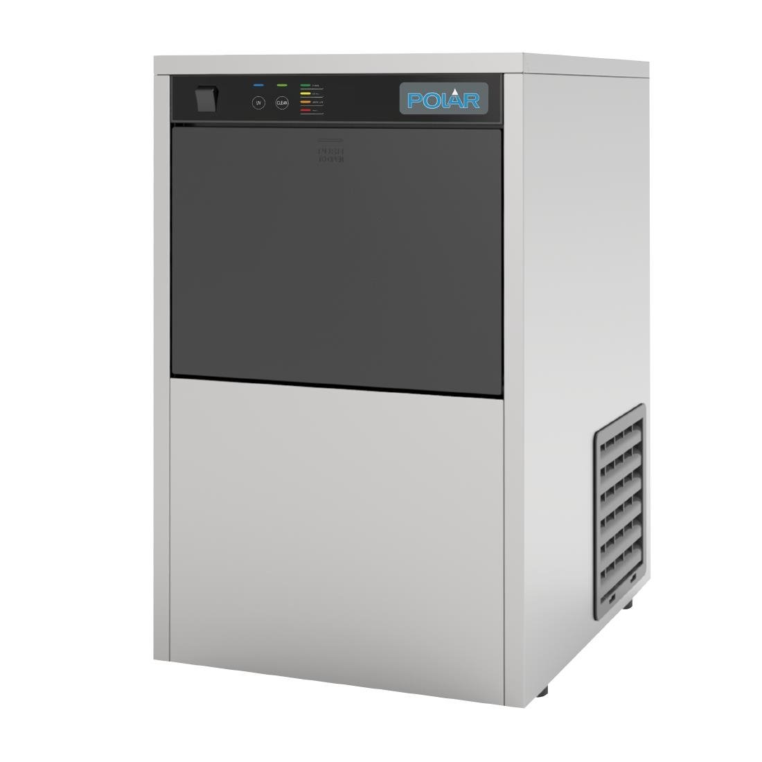 Polar U-Serie Tisch-Eiswürfelmaschine mit UVC 20kg