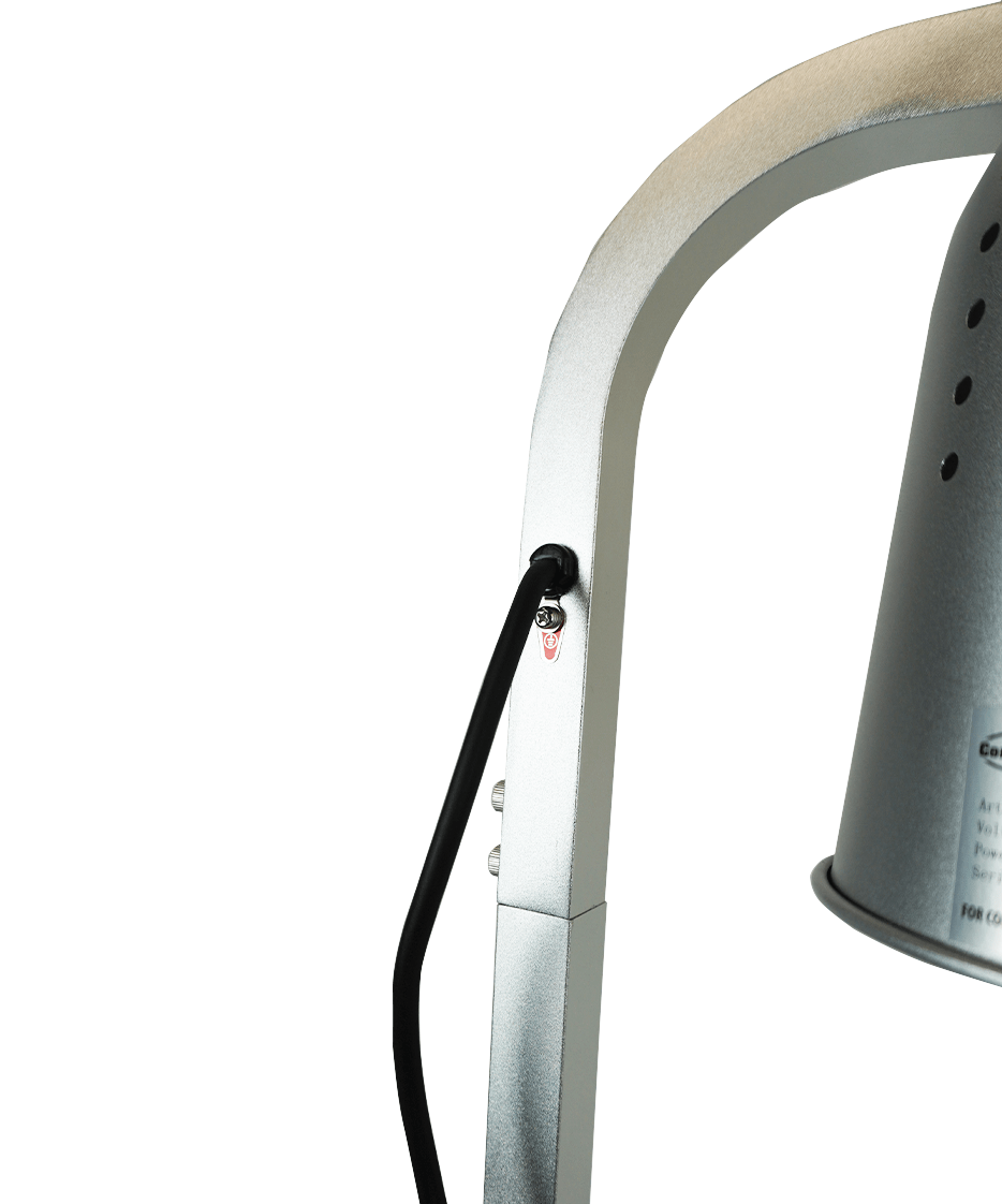 Lampe Chauffant Argent