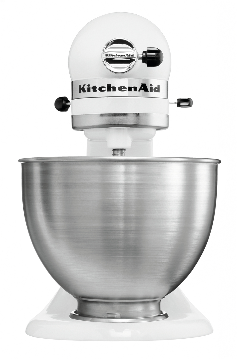 KitchenAid 5K45SSEWH, wit, 4,28L