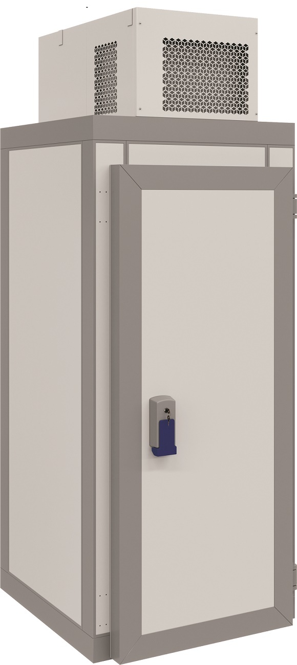 Mini-Kühlzelle | Komplettset | -5 / + 5 ° C | 1000x1000x(H)2615 mm