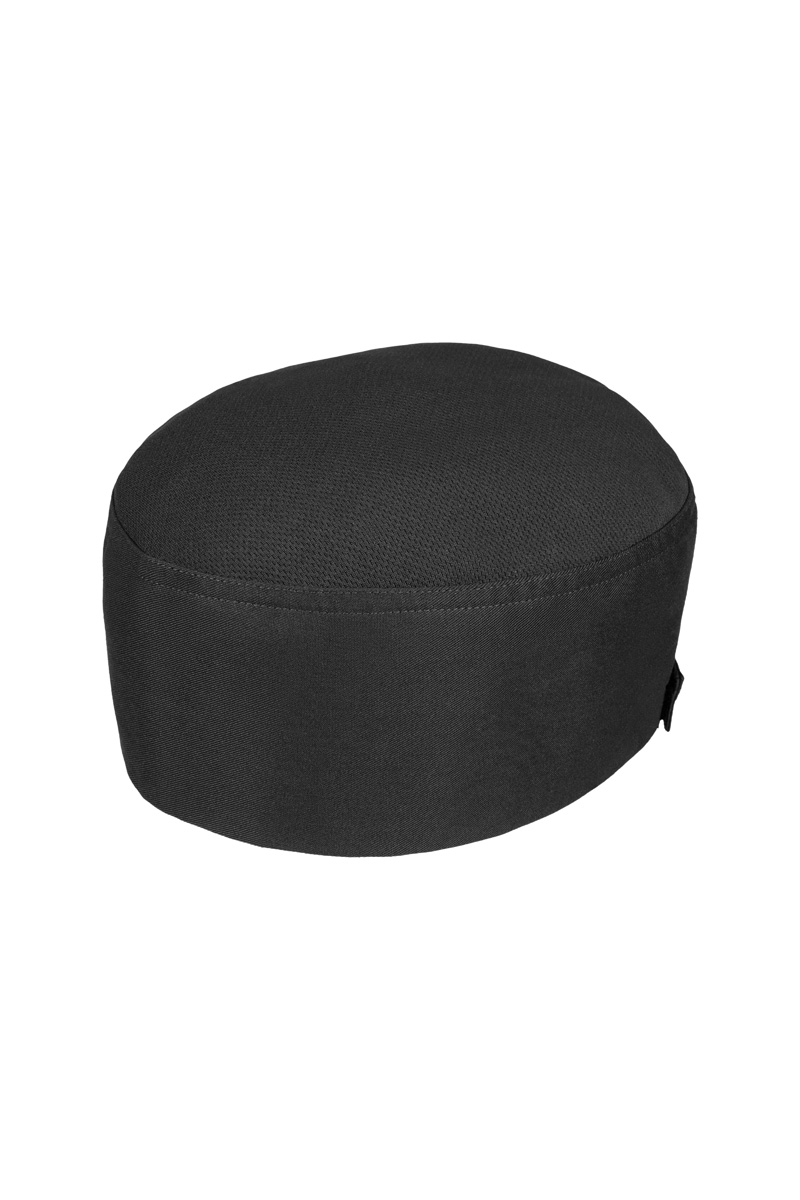 Koksmuts Met Ademend Mesh-Inzetstuk - Zwart