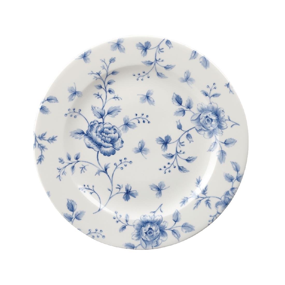 Churchill Rose Chintz Prague bord 20.3 cm pak van 6