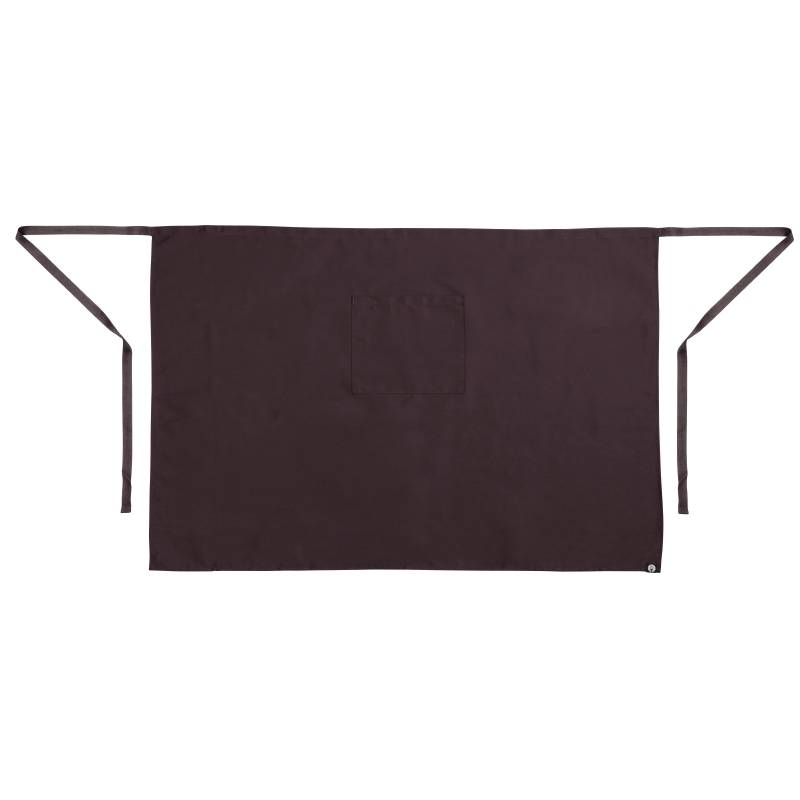 Tablier Bistro Noir - Uniform Works - 100x70mm - Unisexe