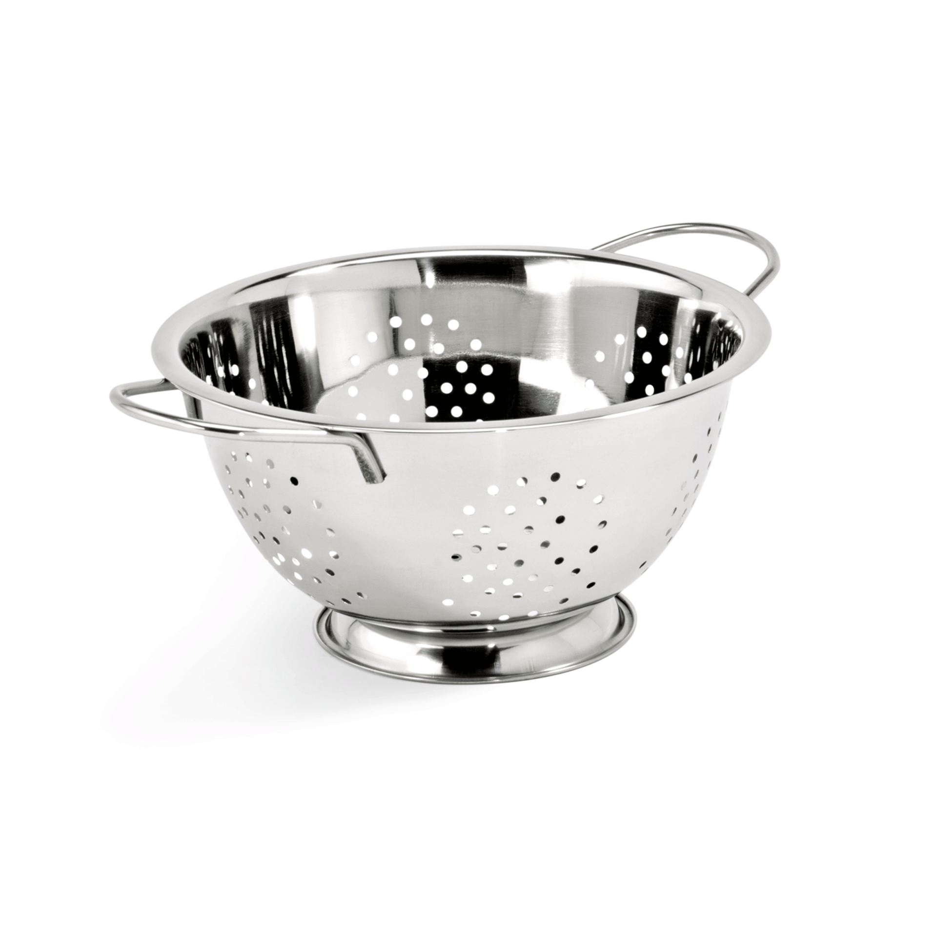 zeef, Ø 28 cm, perforatie Ø 4 mm, roestvrij staal