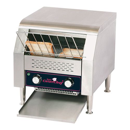 Toaster Convoyeur (cap.700 pces.) | XXL Hôtel - Vitesse réglable - 47x42x(H)39cm - 2640W