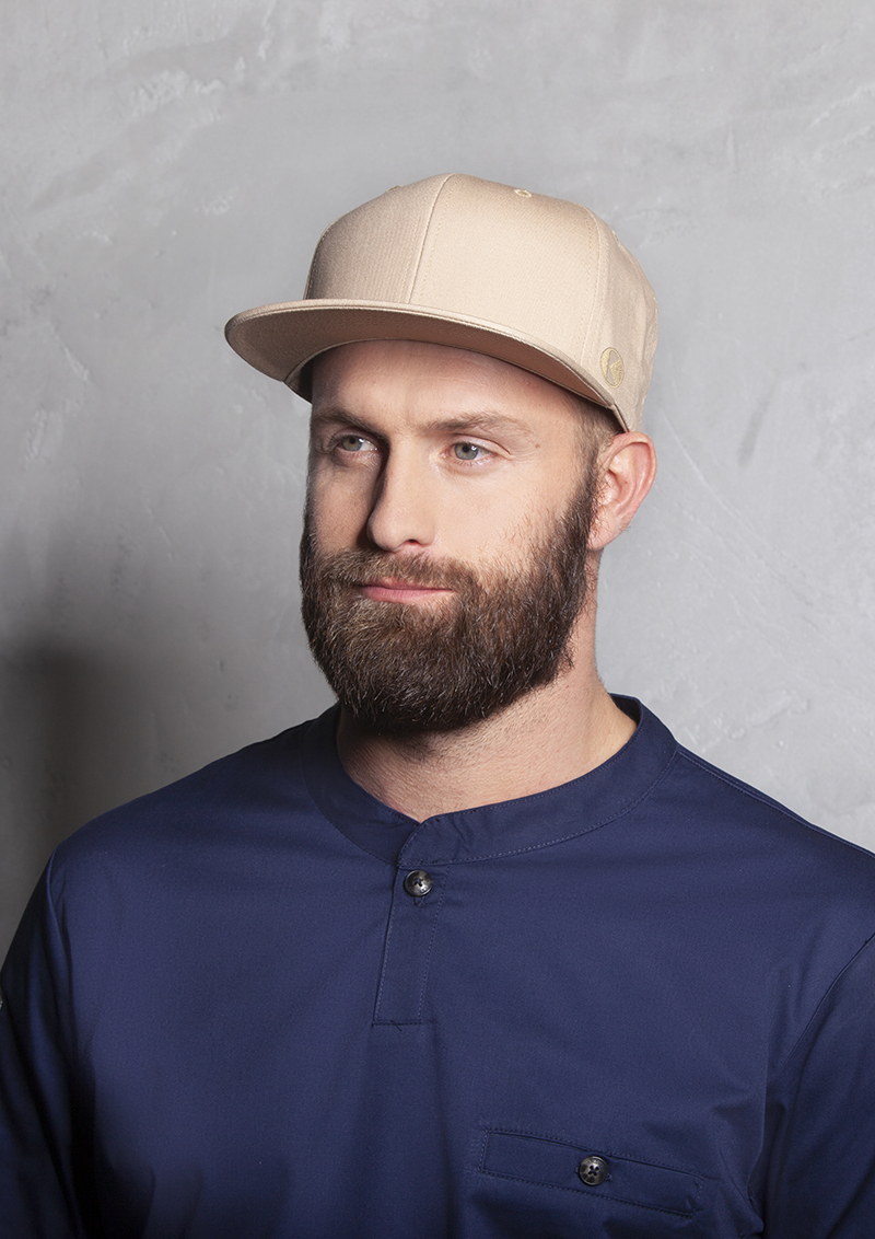 Klassieke Platte Pet - Beige