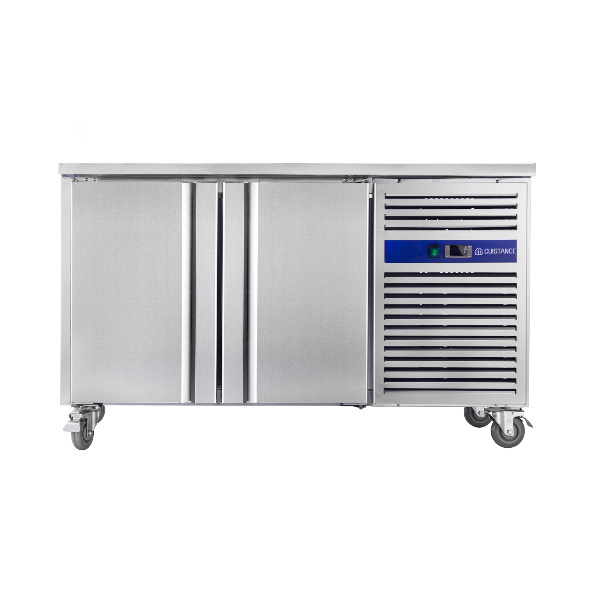 Comptoir Réfrigéré Inox| - 2 +8°C | L 1360x P600x Hauteur 850mm/950mm 