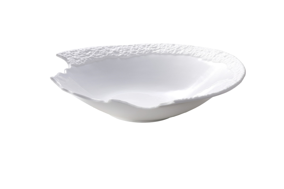 Bord Diep Calcaire 30 cm Wit Porselein