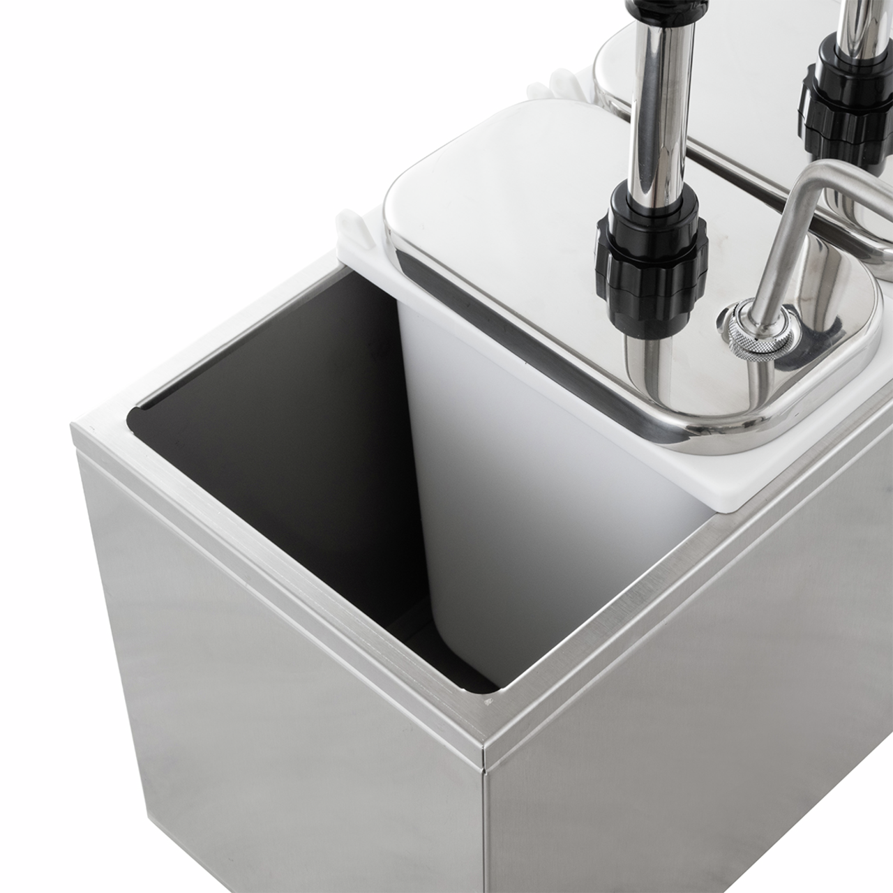 Sausdispenser - 3 x 3 Liter - Doseerpomp RVS
