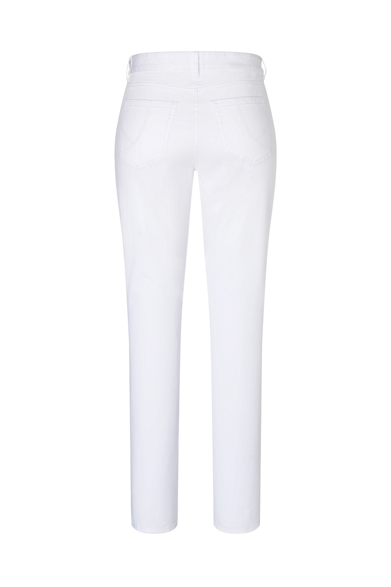 Pantalon pour femme 5-Pocket Classic-Stretch - Blanc - 34