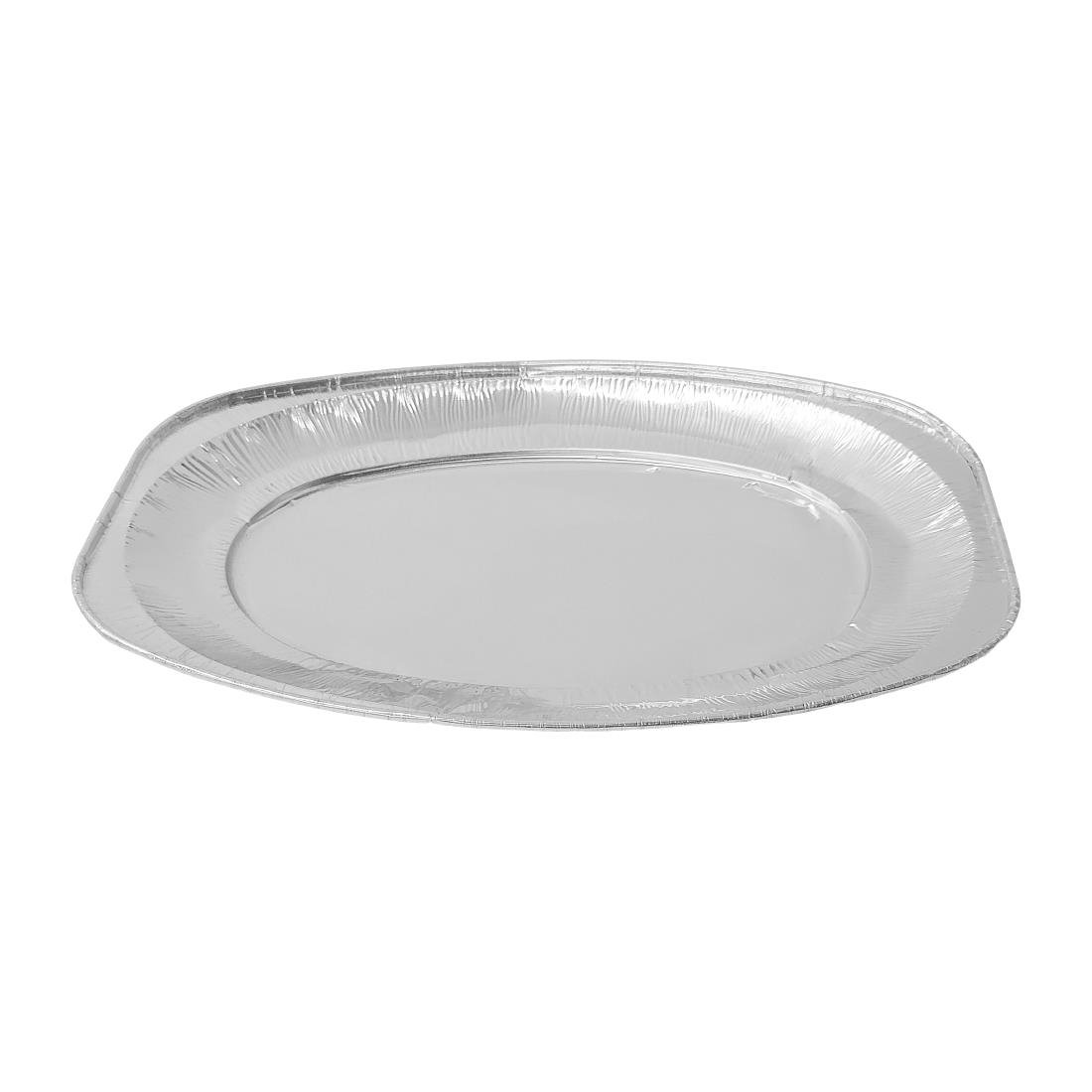 Plateaux jetables en aluminium Fiesta Recyclable 355 mm (lot de 10)