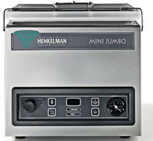 Vacuummachine Mini Jumbo | Henkelman | 004m3 / 25-60 sec | Afm. Kamer 310x280x(h)85mm