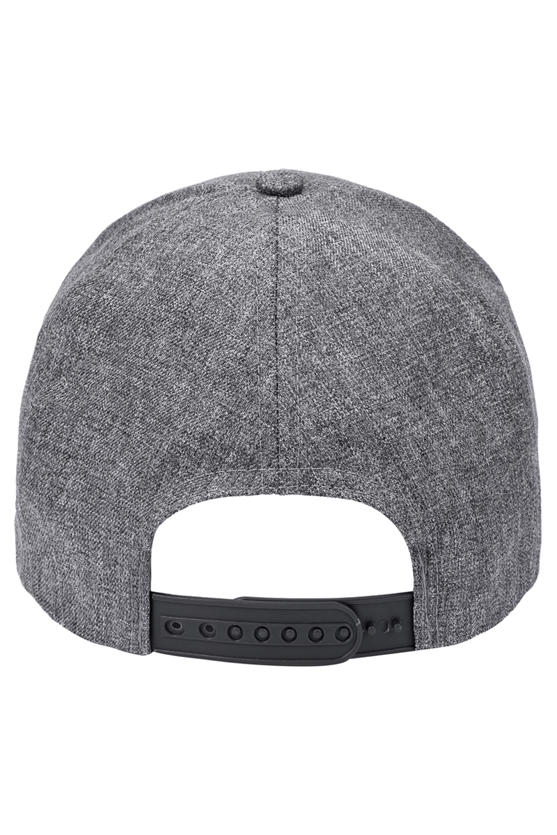 Baseballpet, Gemaakt Van Duurzaam Materiaal, Gerecycled Polyester - Grijs Gemêleerd
