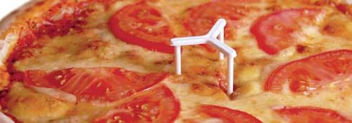 Afstandhouder voor Pizza's - transparant PP - Prijs Per 500 Stuks