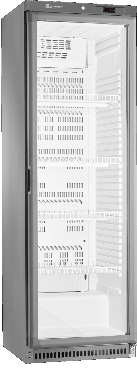 Réfrigérateur SARO, porte vitrée, modèle ARV 430 CS A PV