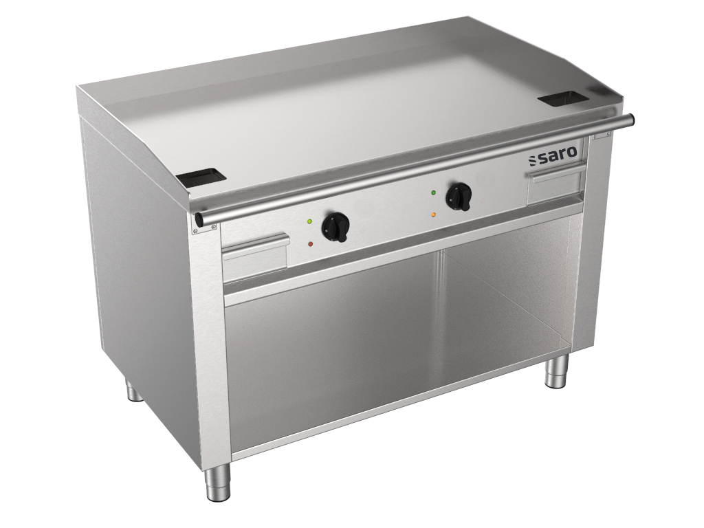 SARO Grill Teppanyaki électrique, sous-meuble officiel, TEB2/120E