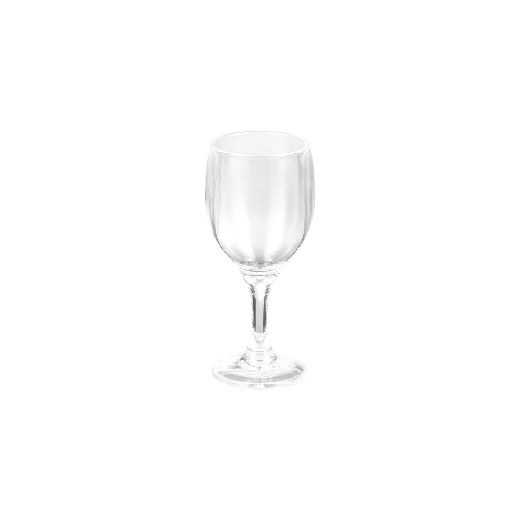 Lot de verres à eau, 140 ml, diamètre 6,5 cm, ensemble de 6 pièces, polycarbonate.