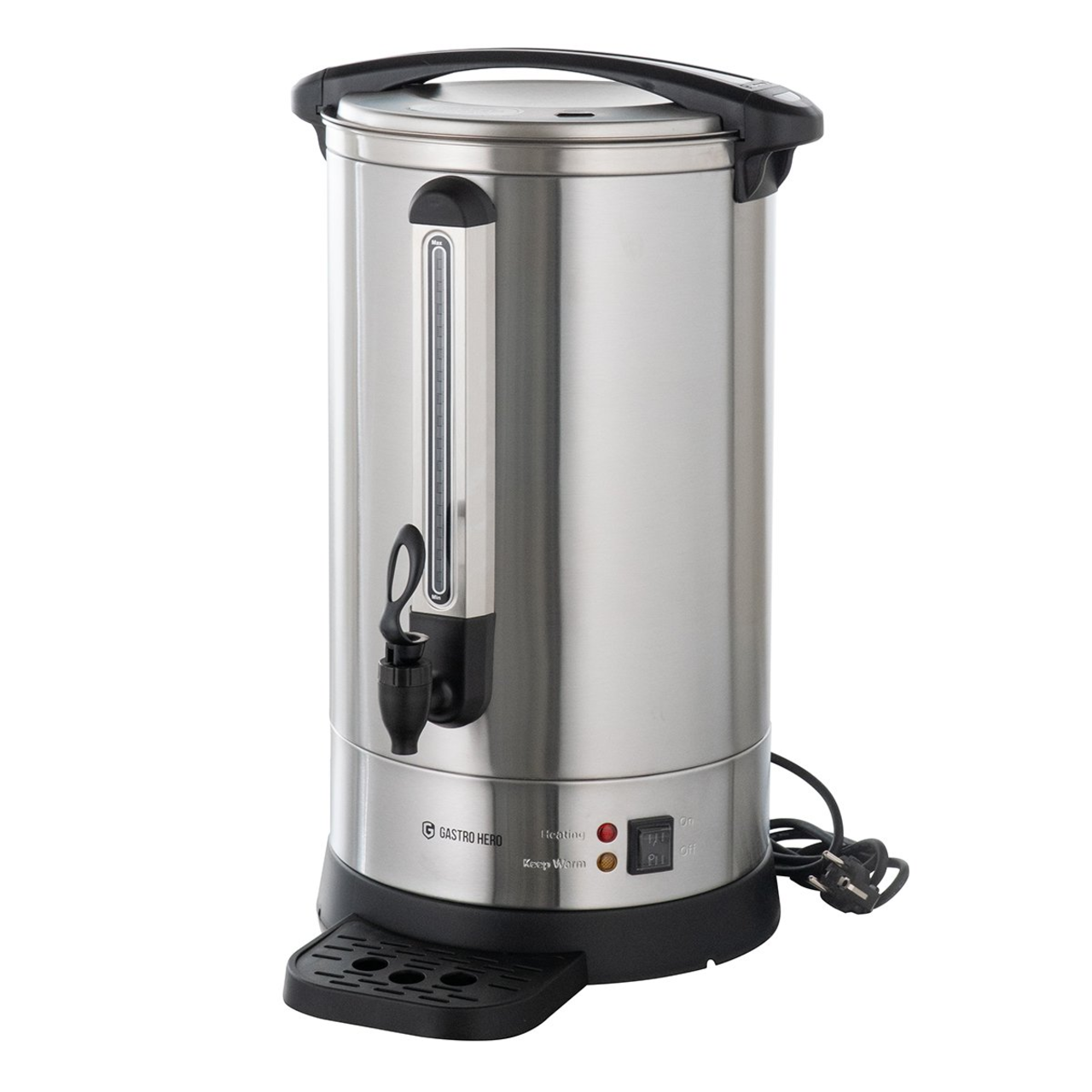 Koffiepercolator GDCB 18,2 Liter, met tapkraan en roestvrijstalen filter