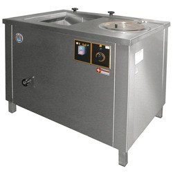 Groentewasser / Centrifuge - 100 Liter - RVS - 1000x700x(h)800mm