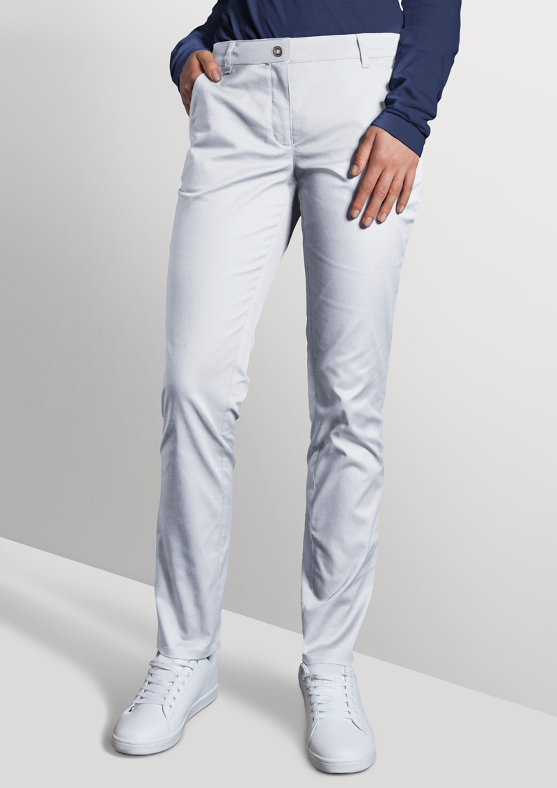 Pantalon pour femme 5-Pocket Classic-Stretch - Blanc - 34