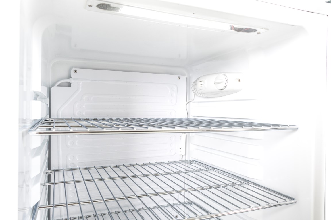 Kühlschrank mit Glastür - Weiß - 130L - Husky