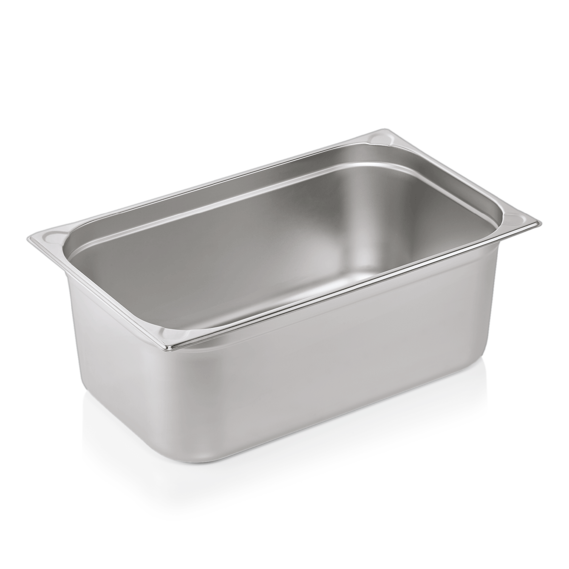 GN-container GN CORE 1/1-200 mm, met U-hoeken, chroom-nikkelstaal