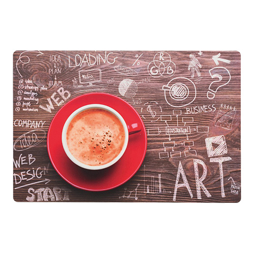 Coffee Art Placemat 300x450mm | Beschikbaar in 3 Modellen