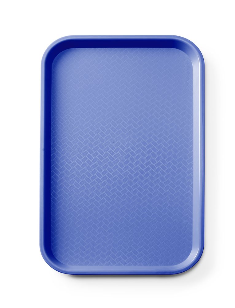 Fastfooddienblad polypropyleen GN 1/1 - AmerBox - GN 1/1 - Blauw - 530x325x(H)20mm