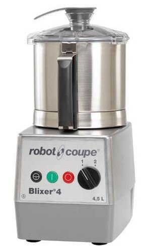 Robot Coupe Blixer 4 | 4,5 Liter | 900W/400V | 2 Snelheden: 1.500 & 3.000 RPM