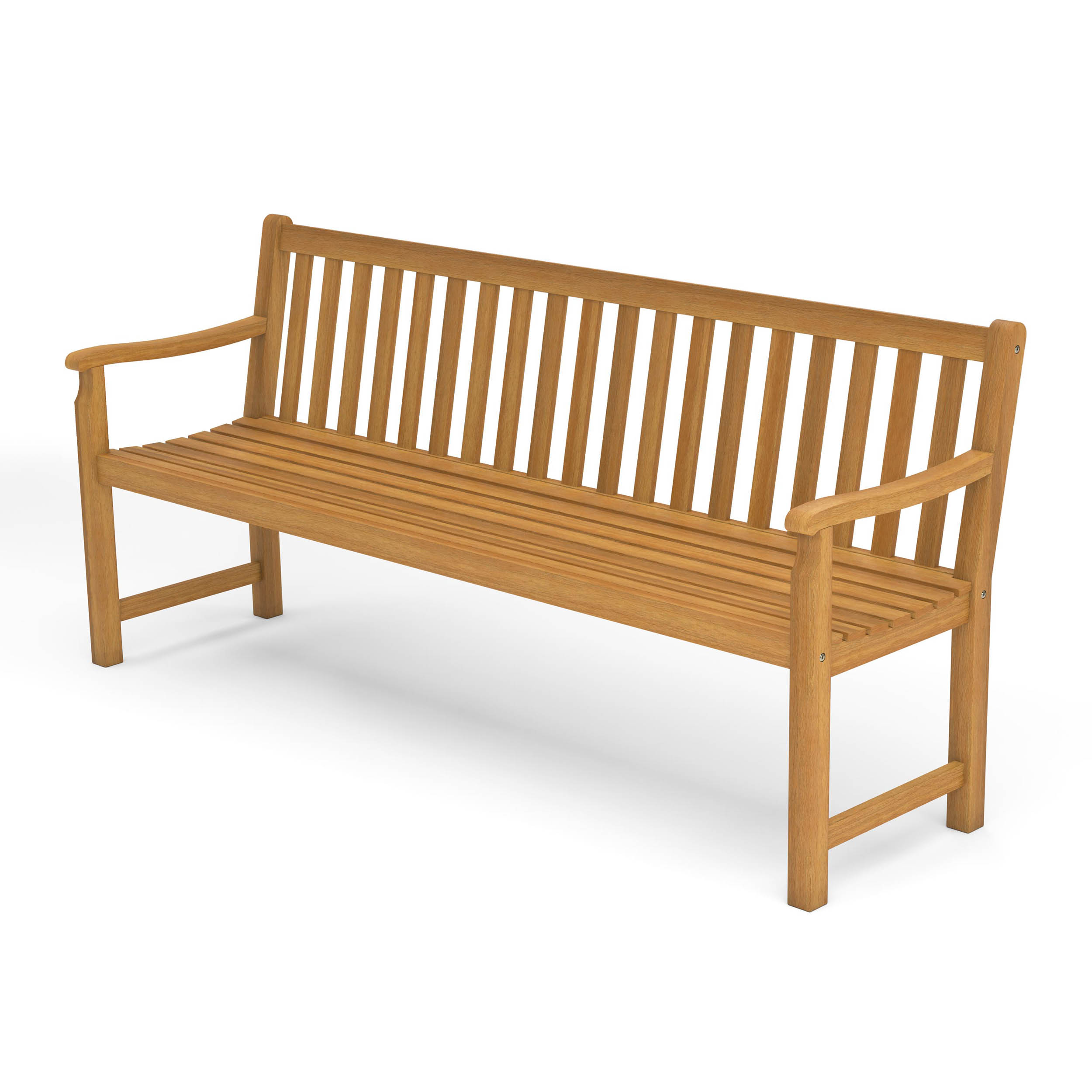 Banc d'extérieur Stockholm en bois d'acacia 180 cm