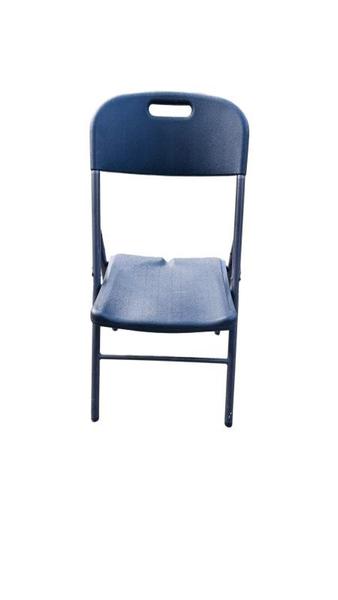 Klapstoel Zwart – 160 kg belastbaar - Zwart