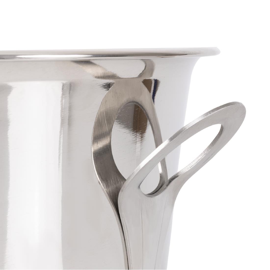 Olympia Flare Weinkühler Edelstahl 260x220x217mm