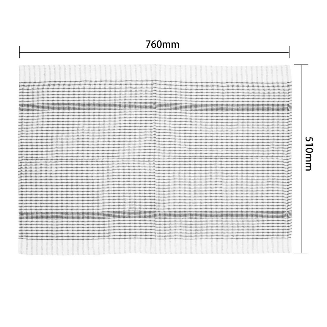Vogue Wonderdry theedoeken zwarte ruit